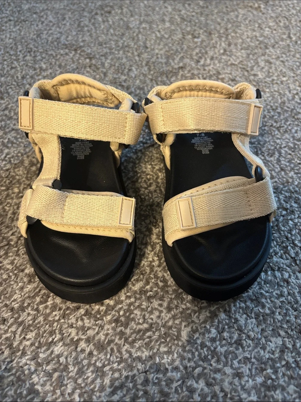 GAP Baby Beige Strappy Sandals
